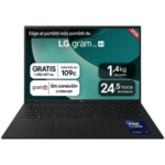 Portátil LG Gram 17Z90TL-G.AU88B Intel Core Ultra 7-258V/ 32GB/ 1TB SSD/ 17"/ Win11