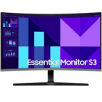Monitor Profesional Curvo Samsung Essential S39GD S32D392GAU 32"/ Full HD/ Negro