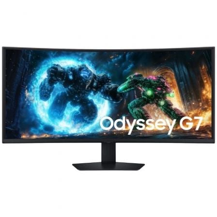 Monitor Gaming Ultrapanorámico Curvo Samsung Odyssey G7 G75F S40FG750EU 40"/ 5K2K/ 1ms/ 180Hz/ VA/ Regulable en altura/ Negro - Imagen 1
