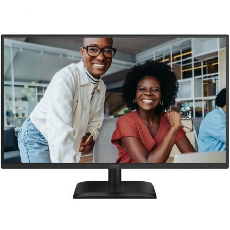 Monitor Profesional AOC 27E4U 27"/ Full HD/ Multimedia/ Regulable en altura/ Negro - Imagen 1