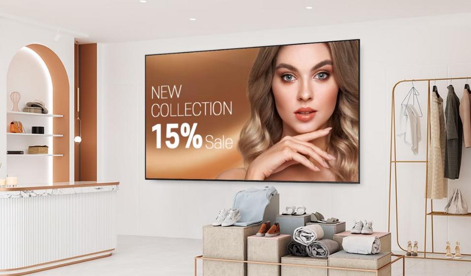 SAMSUNG 98" QE98C UHD 16/7 450Cd/m²  IP5x Soc V10 - Imagen 2