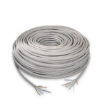 CABLE DE RED RJ45 LSZH CAT.6 UTP RÍGIDO AWG24, GRIS, 305M - Imagen 2